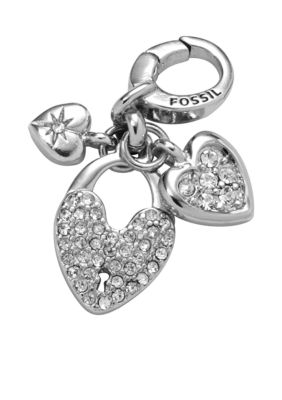 Fossil Hearts Cluster Charm