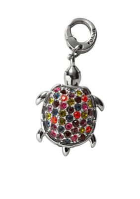 Fossil Glitz Turtle Charm