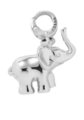 Fossil Elephant Charm