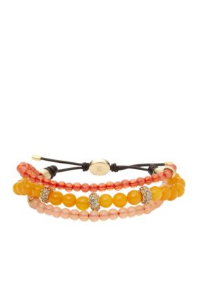 Fossil Beaded Wrist Wrap