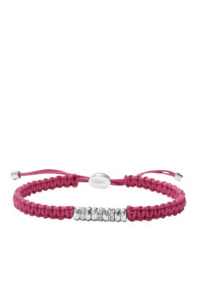 Fossil Berry Pink Adjustable Wrist Wrap