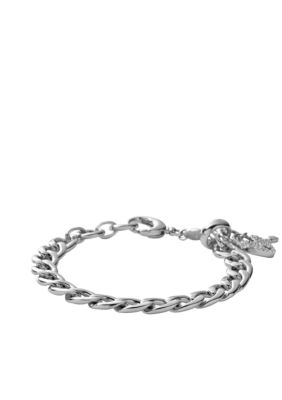 Fossil&reg; Steel Charm Starter Bracelet