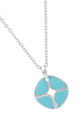 Fossil Polished Pattern Pendant
