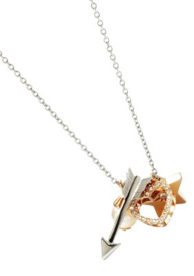 Fossil Charmy Pendant Necklace