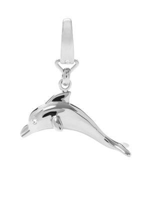 Fossil Dolphin Charm