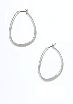 Kenneth Cole New York Teardrop Hoop Earrings