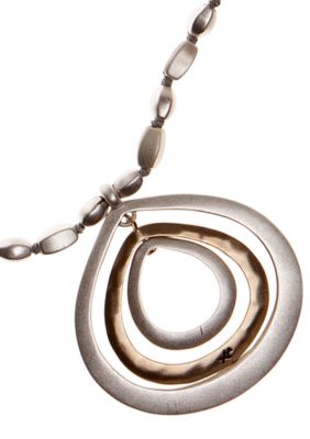 Kenneth Cole New York Two-Tone Orbital Pendant Necklace
