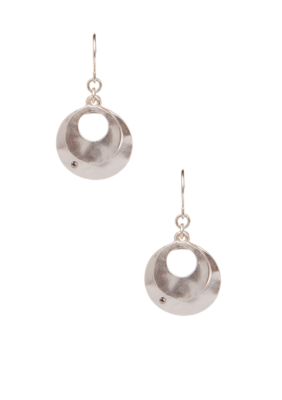 Kenneth Cole New York Hammered Layered Drop Earrings