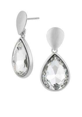 Kenneth Cole New York Crystal Teardrop Earrings