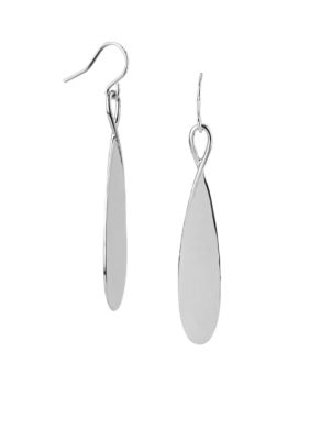 Kenneth Cole New York Long Oval Linear Earrings
