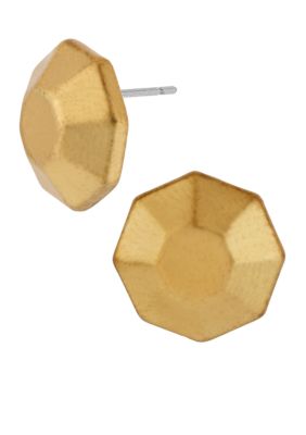 Kenneth Cole New York Geometric Faceted Stud Earrings