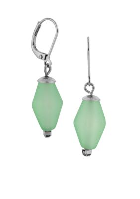 Kenneth Cole New York Faceted Bead Drop Earrings