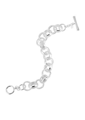 Kenneth Cole New York Circle Link Toggle Bracelet