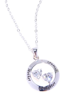 Belk Silverworks Mother Daughter Friends Pendant