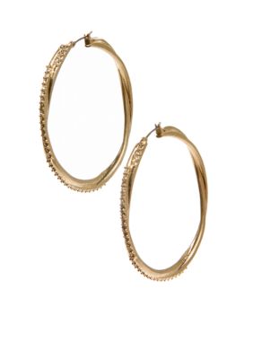 Jessica Simpson Twist Hoop