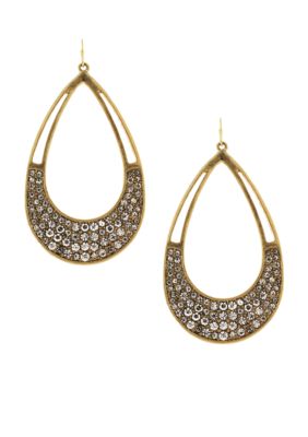 Jessica Simpson Open Drop Hoops