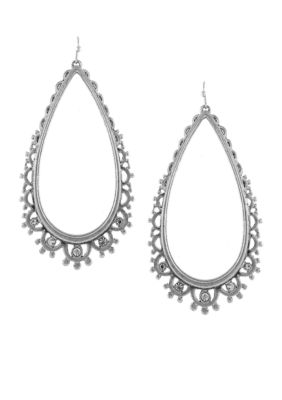Jessica Simpson Chic Frills Earrings
