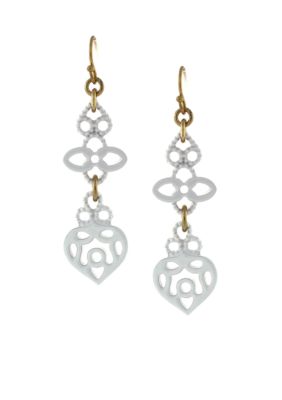 Jessica Simpson Lacey Linear Earrings
