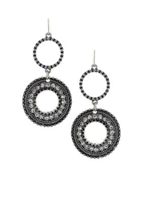 Jessica Simpson Flower Earrings