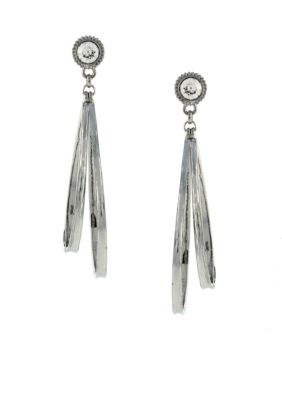 Jessica Simpson Basic Double Hoop Earrings