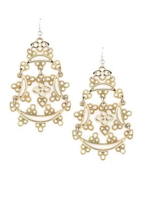Jessica Simpson Lacey Statement Earrings