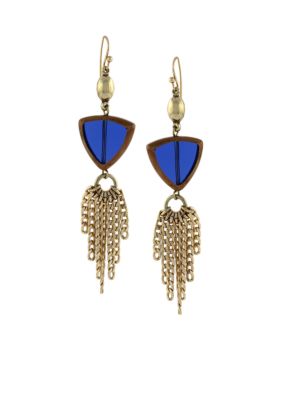 Jessica Simpson Island Belle Drop Earrings