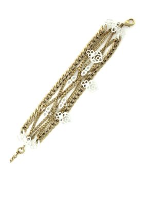 Jessica Simpson Lacey Chain Bracelet