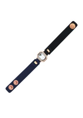 Jessica Simpson Wildside Royal Blue and Black Bracelet