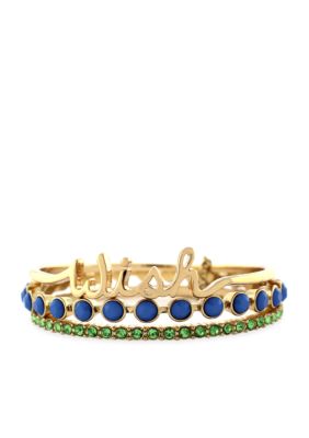 Jessica Simpson Gold Wish Bangle Set