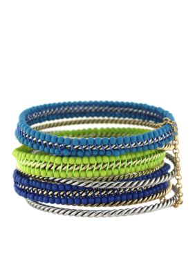 Jessica Simpson Island Belle Bangle Set