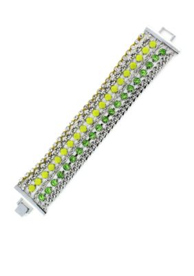 Jessica Simpson Yellow Tropic Nights Bracelet