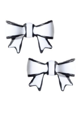 Betsey Johnson Bow Stud Earrings
