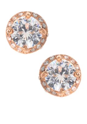Betsey Johnson Crystal Stud Earrings