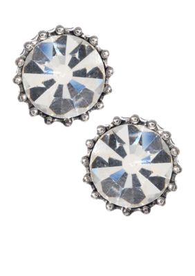 Betsey Johnson Crystal Stud Earrings