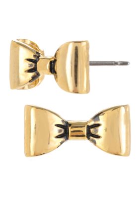 Betsey Johnson Bow Stud Earrings