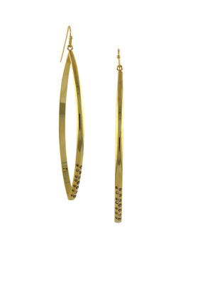 BCBGeneration Gold Tone Lemon Drop Earring