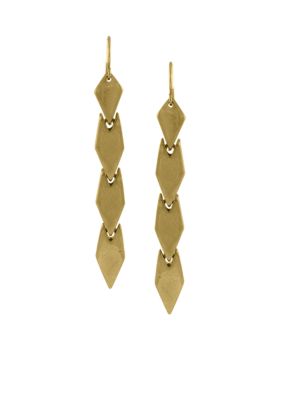 BCBGeneration Gold Apache Linear Earrings