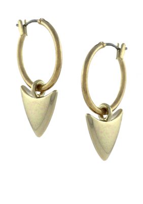 BCBGeneration Beatrix Kiddow Gold Arrow Earrings