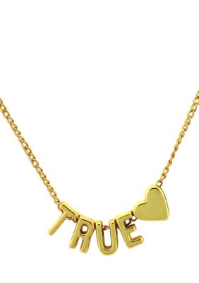 BCBGeneration Mini Affirmation Necklace