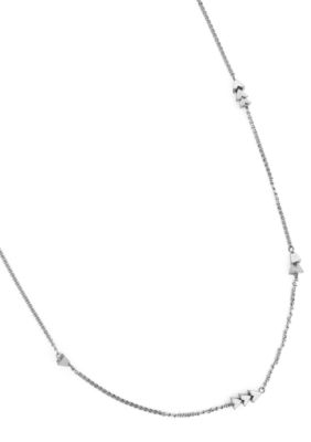 BCBGeneration Silver Apache Pyramid Station Necklace
