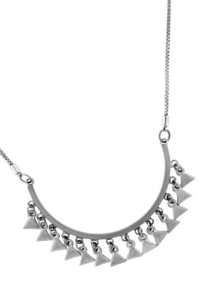 BCBGeneration Silver Apache Frontal Necklace