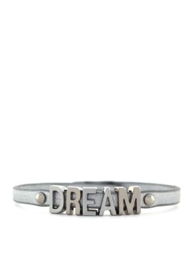 BCBGeneration Silver Dream Mini Affirmation Bracelet