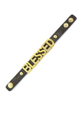 BCBGeneration Metallic Affirmation Bracelet
