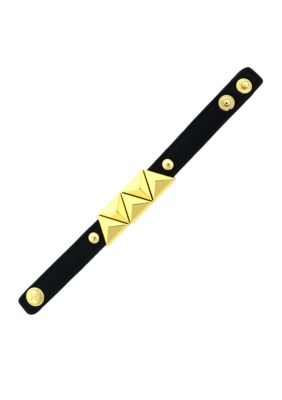 BCBGeneration Black Triangle Pyramid Bracelet