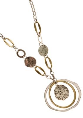 Ruby Rd Utility Chic Chain Necklace   Ruby Rd Utility Chic Collection. 