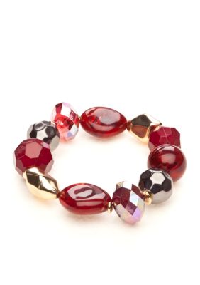 Ruby Rd Black Magic Red Collection Bracelet