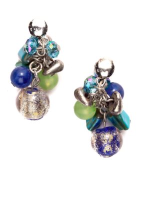 Ruby Rd Boho Cool Collection Clip Earrings