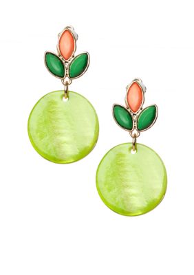 Ruby Rd Cocoa Beach Collection Clip Earrings 