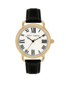 Betsey Johnson Black Vintage Watch
