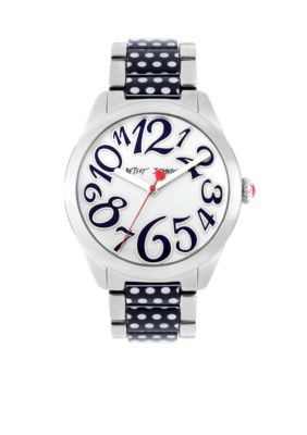 Betsey Johnson Polka Dot Expansion Band Bracelet